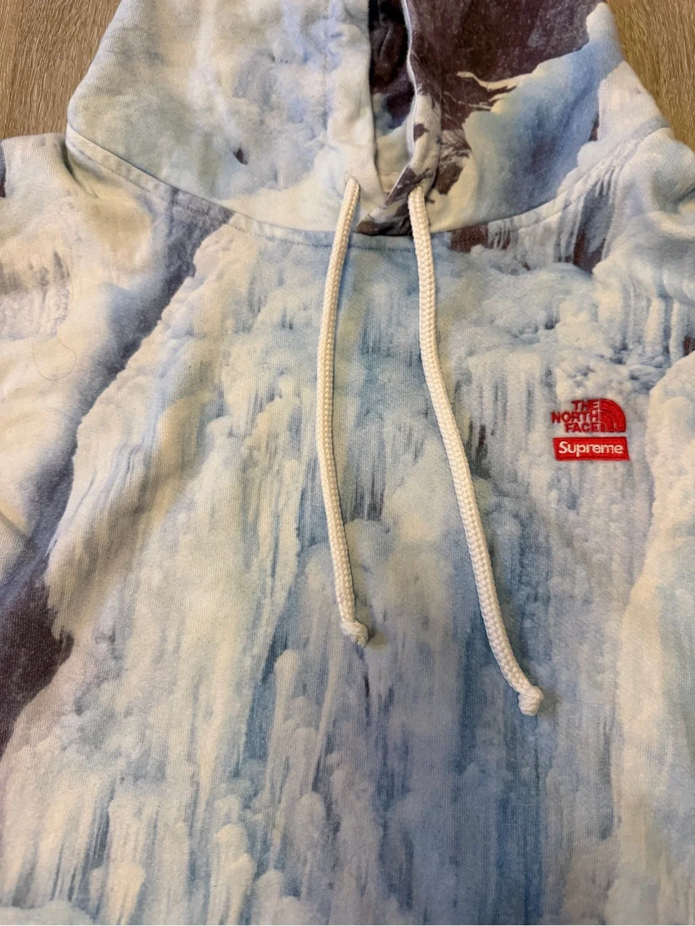 Supreme The North Face Ice Climb Hooded Sweatshirt Multicolor Sz Large